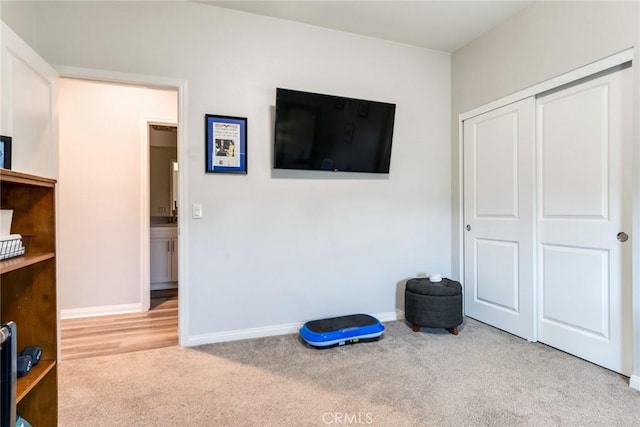 7002 Alice St, Highland, CA 92346 - unfurnished bedroom with carpet and a closet