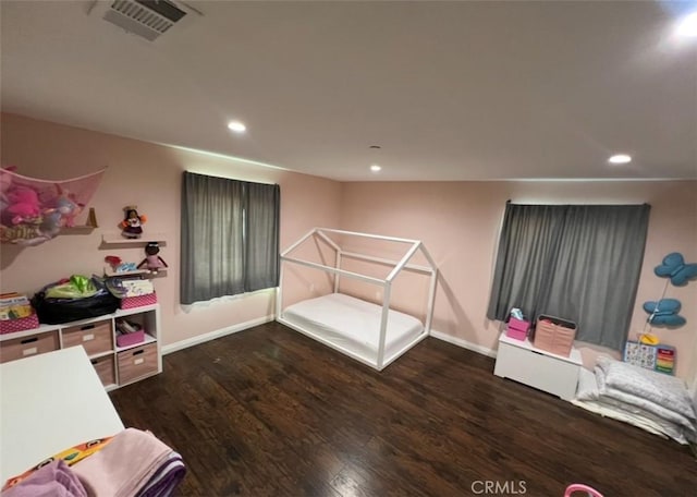 1019 W Arbutus St, Compton, CA 90220 - bedroom featuring wood finished floors and recessed lighting