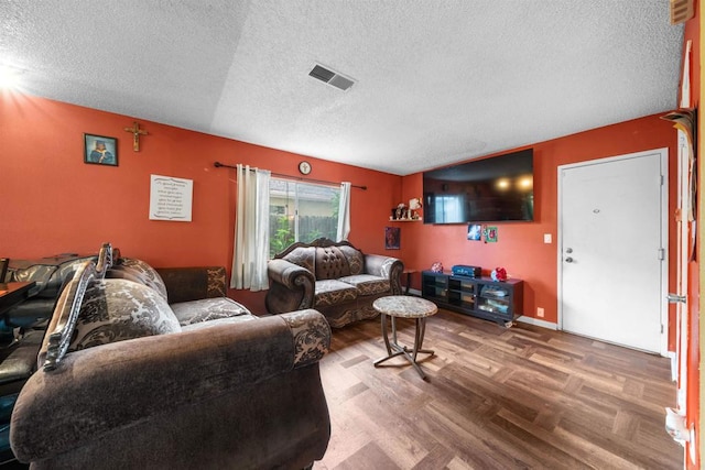 1861 Katella St, San Diego, CA 92154 - living room featuring a textured ceiling