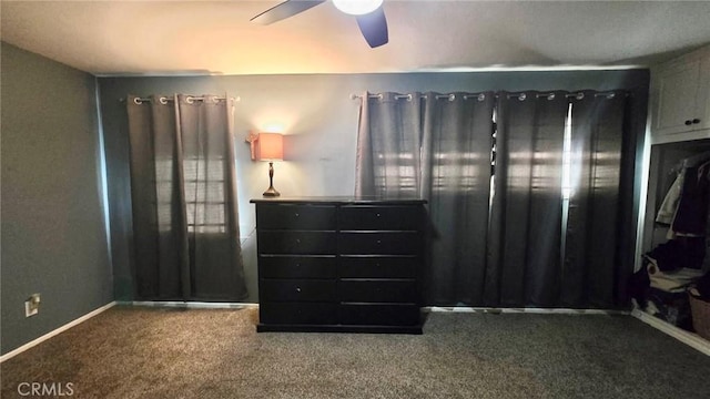 8514 Hickory Ln, Riverside, CA 92504 - unfurnished bedroom featuring carpet floors and a ceiling fan