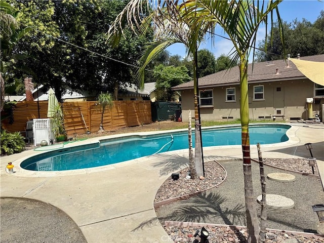 8514 Hickory Ln, Riverside, CA 92504 - view of pool with a fenced backyard and a patio