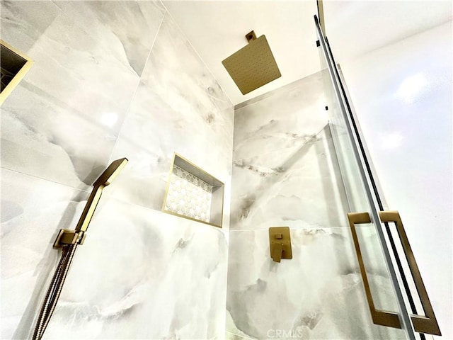 10335 Babbitt Ave, Granada Hills, CA 91344 - full bathroom featuring a marble finish shower