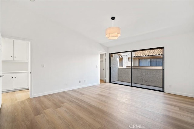 5510 Las Virgenes Rd, Calabasas, CA 91302 - empty room with light wood-style flooring and baseboards