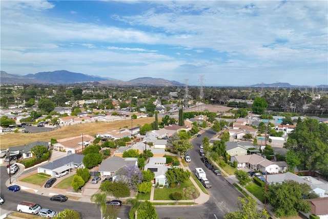 15018 Mankato St, Mission Hills San Fernando, CA 91345 - view of property location featuring a mountainous background and nearby suburban area