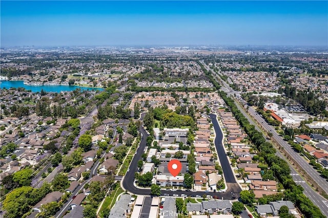 10 Eastmont, Irvine, CA 92604 - aerial view of property and surrounding area featuring a large body of water and nearby suburban area