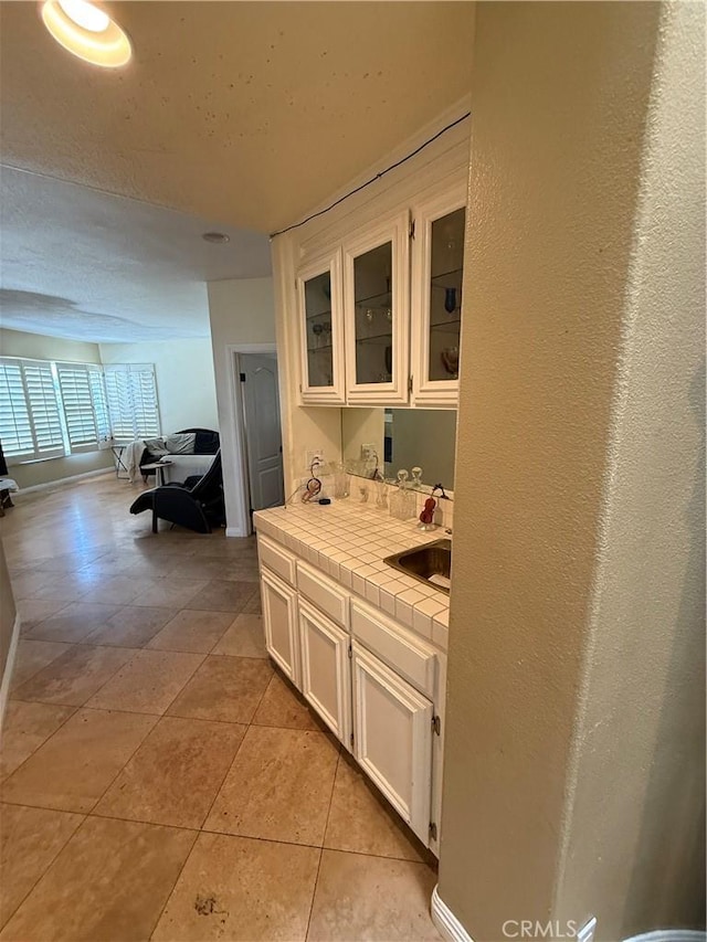 22241 Birchleaf, Mission Viejo, CA 92692 - bathroom featuring tile patterned floors and double vanity