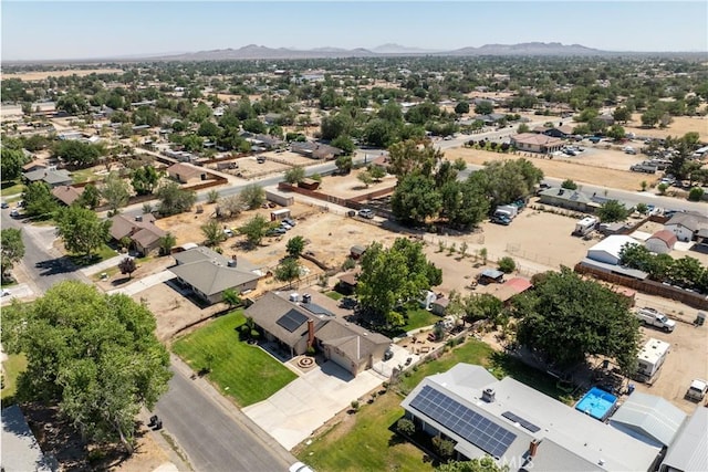 36916 95th St E, Littlerock, CA 93543 - aerial view of residential area with mountains