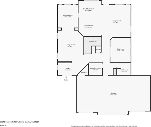 27318 Chesterfield Dr, Valencia, CA 91354 - view of home floor plan