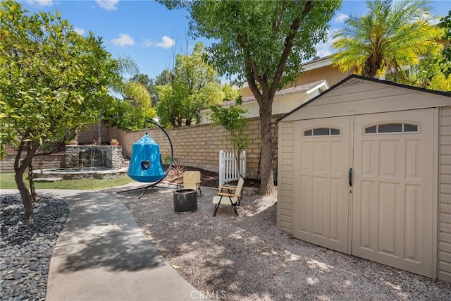 27318 Chesterfield Dr, Valencia, CA 91354 - view of shed
