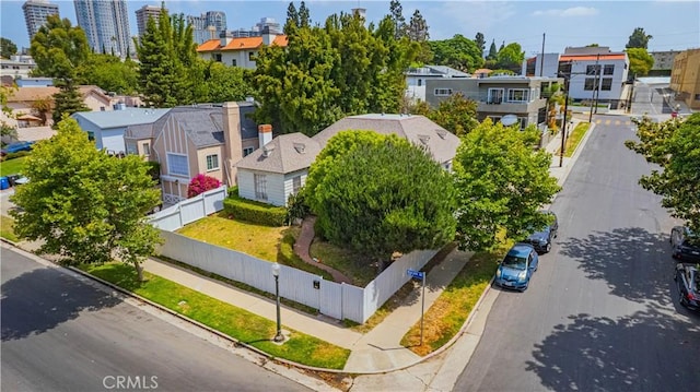 1536 Malcolm Ave, Los Angeles, CA 90024 - aerial view of residential area