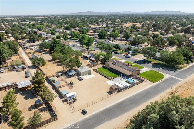 36807 95th St E, Littlerock, CA 93543 - bird's eye view of a mountainous background