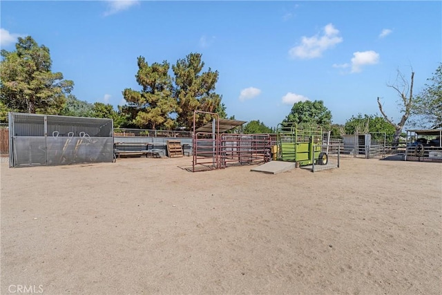 36807 95th St E, Littlerock, CA 93543 - view of play area with an exterior structure and an outdoor structure