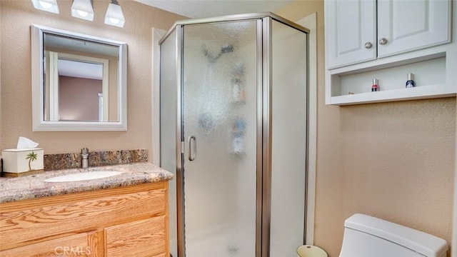 6200 Fairlynn Blvd, Yorba Linda, CA 92886 - bathroom featuring a shower stall and vanity