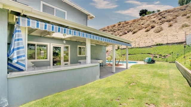 6200 Fairlynn Blvd, Yorba Linda, CA 92886 - view of grassy yard featuring a patio