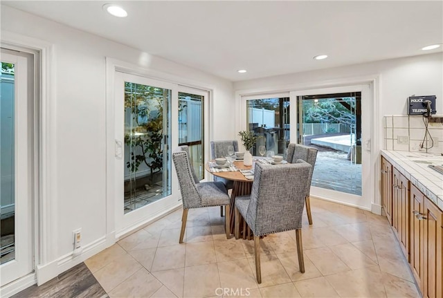 23216 Park Esperanza, Calabasas, CA 91302 - dining room with recessed lighting