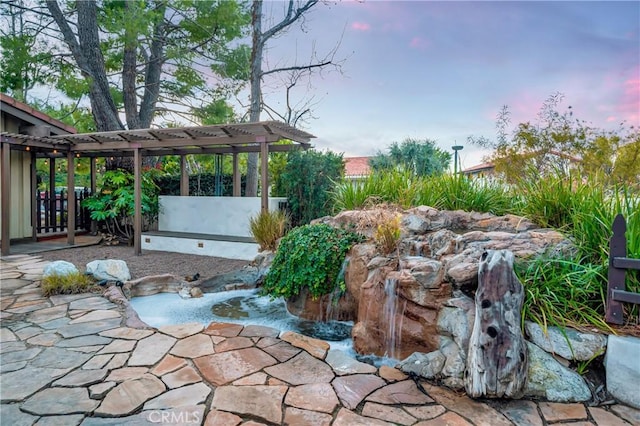23216 Park Esperanza, Calabasas, CA 91302 - view of patio with a pergola