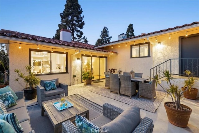 1716 Via Zurita, Palos Verdes Estates, CA 90274 - view of patio / terrace with an outdoor living space and outdoor dining space