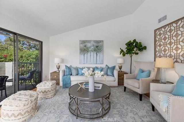 1716 Via Zurita, Palos Verdes Estates, CA 90274 - living room with vaulted ceiling