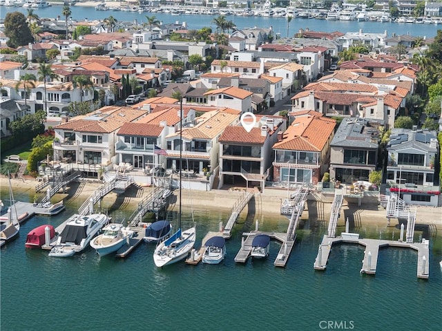 809 Via Lido Soud, Newport Beach, CA 92663 - aerial view of a nearby body of water and a marina
