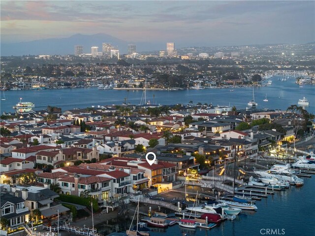 809 Via Lido Soud, Newport Beach, CA 92663 - view of urban area with a nearby body of water