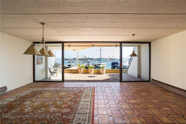 809 Via Lido Soud, Newport Beach, CA 92663 - unfurnished dining area with expansive windows