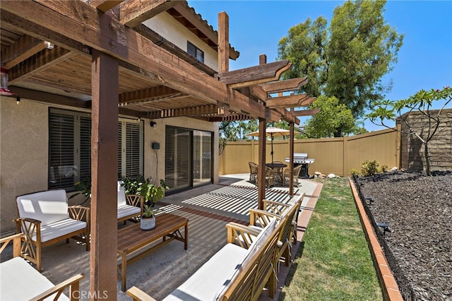 990 La Paz Rd Unit 49, Placentia, CA 92870 - deck with a pergola and outdoor dining area