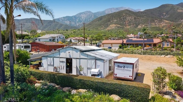 8356 Bella Vista Dr, Rancho Cucamonga, CA 91701 - back of property featuring a mountain view
