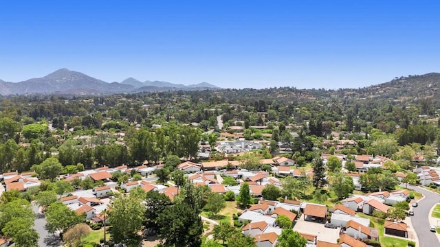 16566 Caminito Vecinos Unit 31, San Diego, CA 92128 - aerial view of residential area with a mountain backdrop