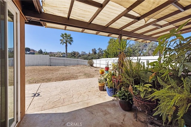 4657 Chateau Pl, San Diego, CA 92117 - fenced backyard featuring a patio