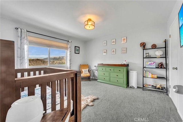 21304 Carriage Dr, Tehachapi, CA 93561 - carpeted bedroom featuring a crib