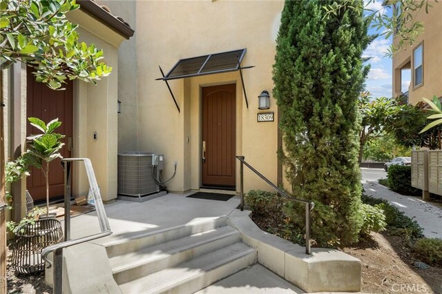 18309 Goldbark Way, Yorba Linda, CA 92886 - entrance to property featuring stucco siding