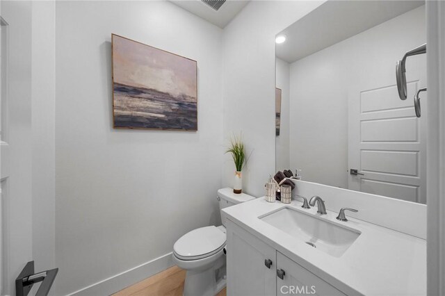 18309 Goldbark Way, Yorba Linda, CA 92886 - bathroom featuring vanity and wood finished floors