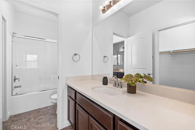 15448 Six M Ranch Ln, Fontana, CA 92336 - full bath with vanity and shower / washtub combination