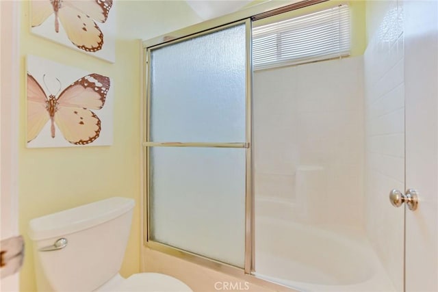 5575 Osborne Ct, San Bernardino, CA 92407 - full bathroom with toilet and combined bath / shower with glass door