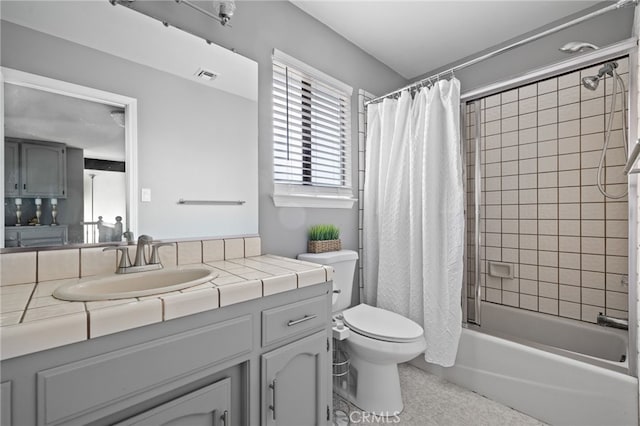 7209 Copper Creek Way, Bakersfield, CA 93308 - full bathroom featuring vanity and shower / bath combination with curtain