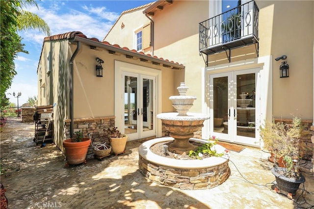 41 Balcony, Irvine, CA 92603 - patio / terrace featuring french doors