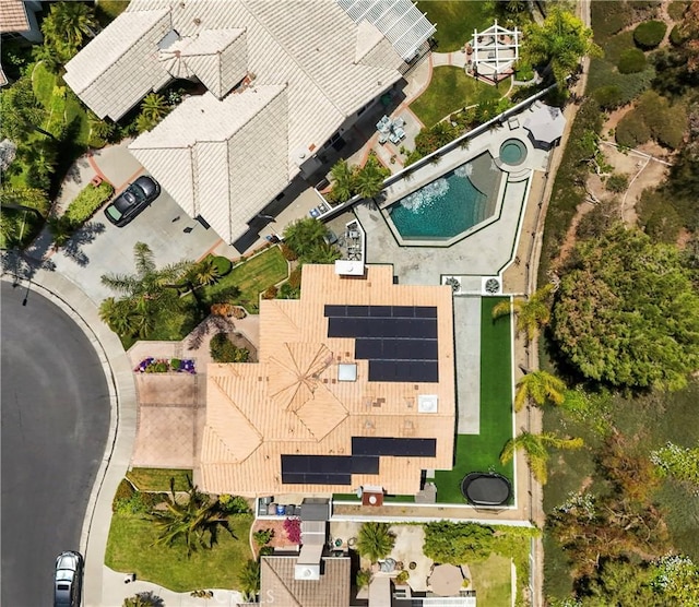 3010 Vina Vial, San Clemente, CA 92673 - drone / aerial view of a pool area