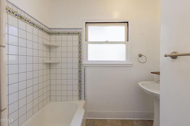 237 N Katherine Dr, Ventura, CA 93003 - full bathroom with baseboards and bathing tub / shower combination