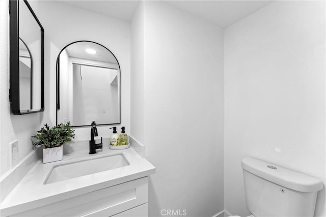 1262 E Ln Palma Ave Unit A, Anaheim, CA 92805 - bathroom featuring vanity and toilet