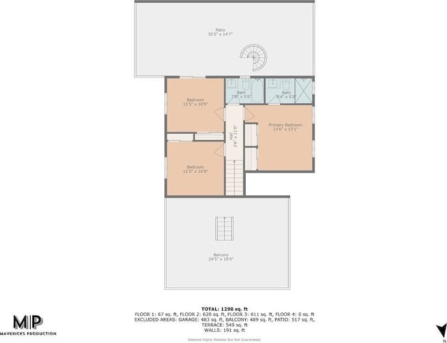 4842 Buchanan St, Los Angeles, CA 90042 - view of room layout