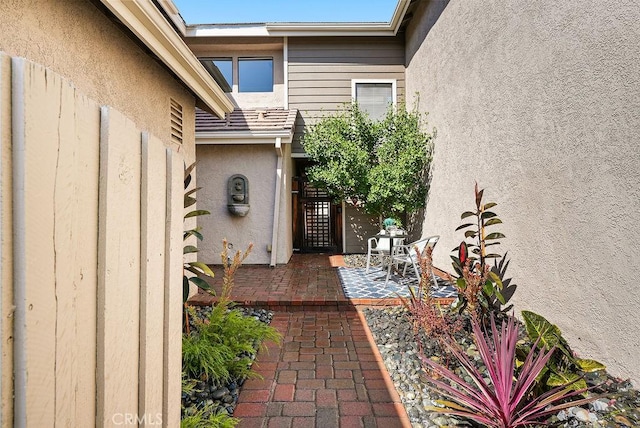 24511 Sutton Ln, Laguna Niguel, CA 92677 - property entrance featuring stucco siding and a patio