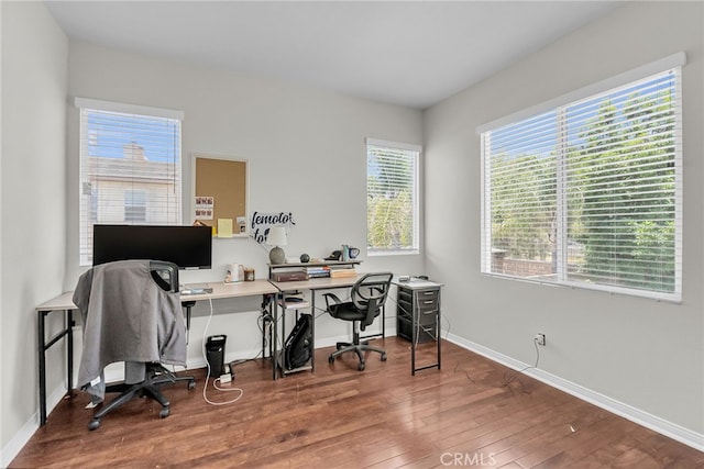 1775 Honors Ln, Corona, CA 92883 - office featuring wood finished floors and baseboards