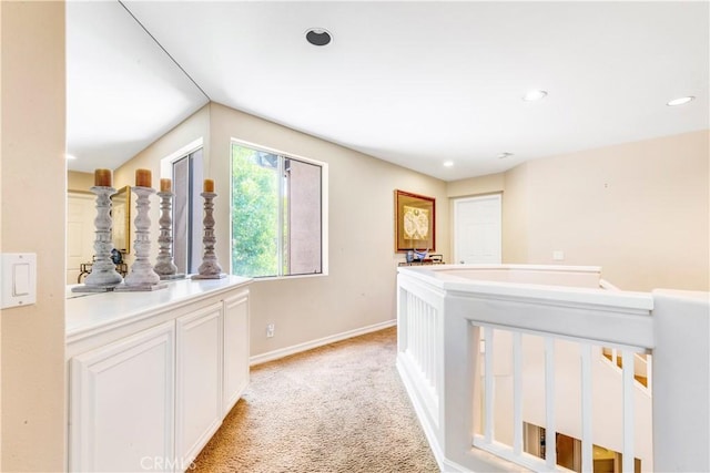 100 Stoney, Laguna Niguel, CA 92677 - hallway with light carpet and recessed lighting