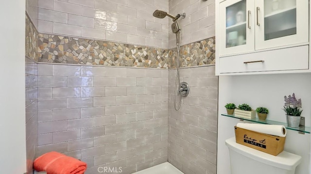 6924 Hyde Park Dr Unit 106, San Diego, CA 92119 - bathroom featuring toilet and tiled shower