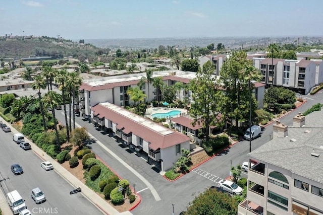 6924 Hyde Park Dr Unit 106, San Diego, CA 92119 - bird's eye view of a pool area