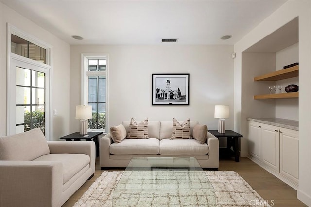 2534 Bungalow Pl Unit 87, Corona Del Mar, CA 92625 - living room with light wood finished floors