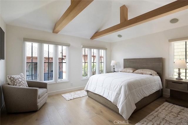2534 Bungalow Pl Unit 87, Corona Del Mar, CA 92625 - bedroom featuring baseboards and wood finished floors