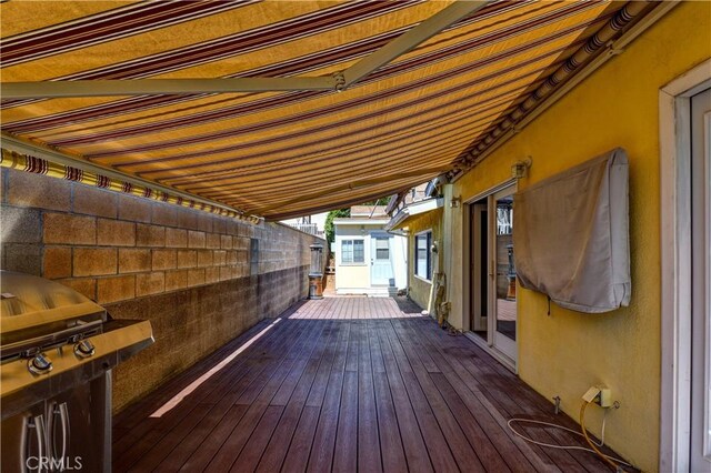 1321 Edgemont St, La Habra, CA 90631 - view of wooden deck