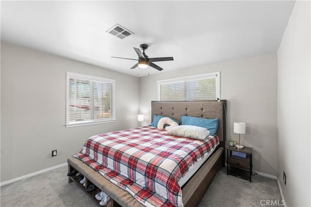 43249 42nd St W, Lancaster, CA 93536 - bedroom with carpet flooring and ceiling fan