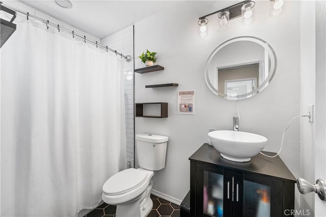 43249 42nd St W, Lancaster, CA 93536 - full bath featuring vanity and curtained shower